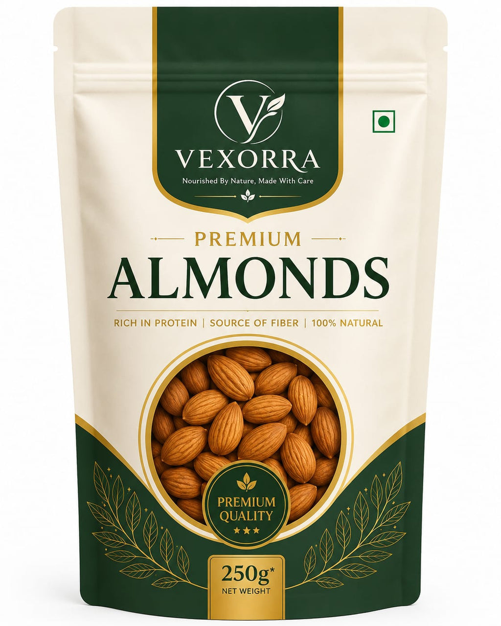 VEXORRA Premium Almonds 250g