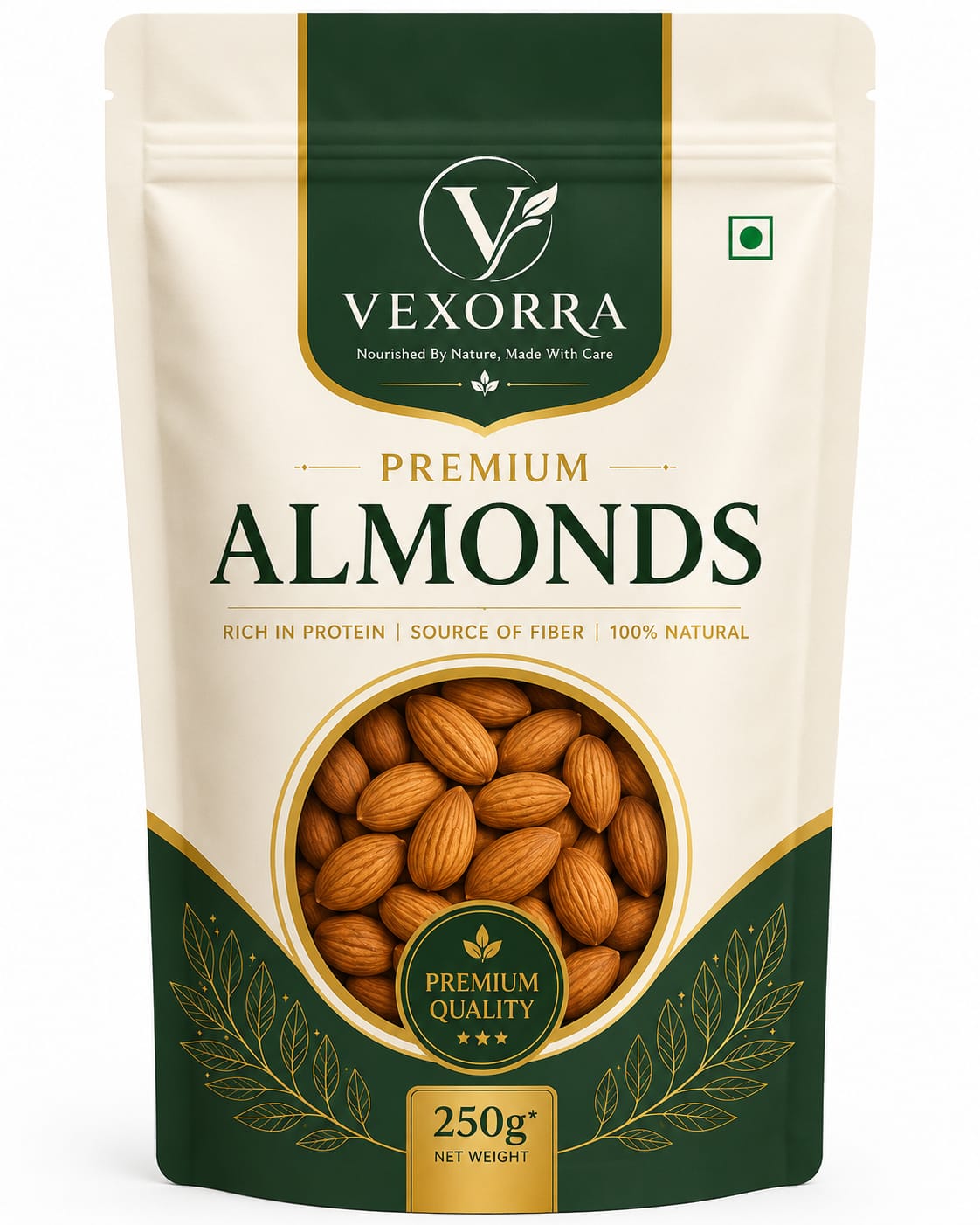 VEXORRA Premium Almonds 250g