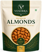 VEXORRA Premium Almonds 1kg