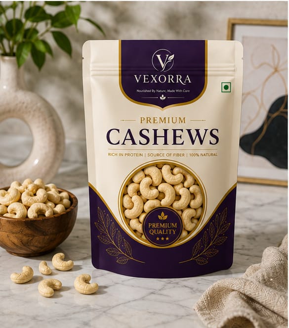 VEXORRA Premium Cashews 500g