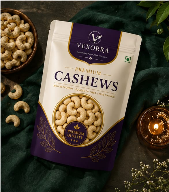 VEXORRA Premium Cashews 1kg