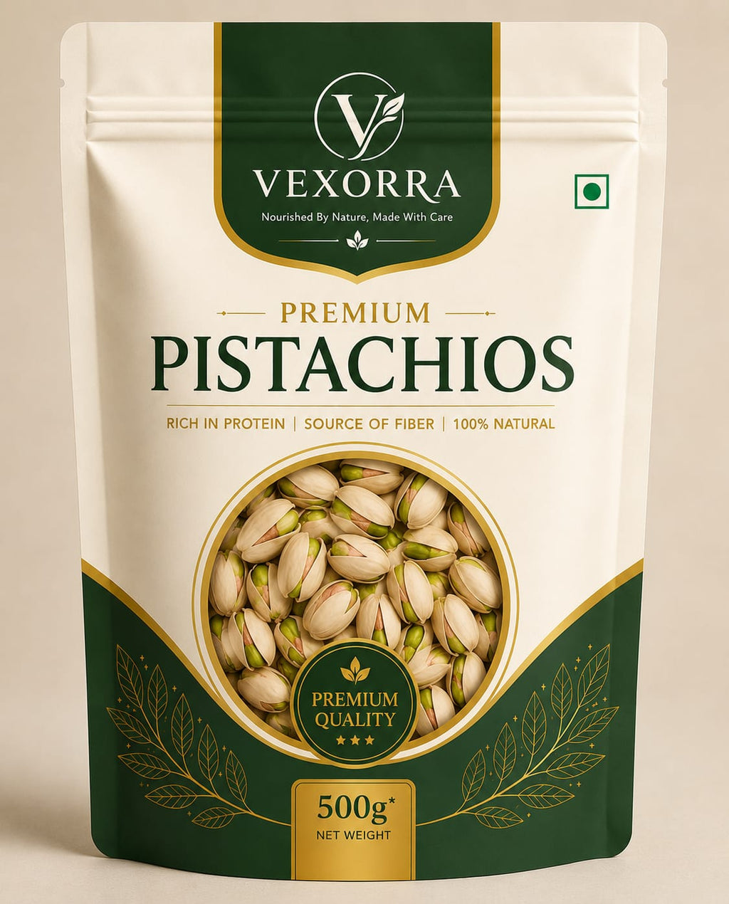 VEXORRA Premium Pistachios 500g