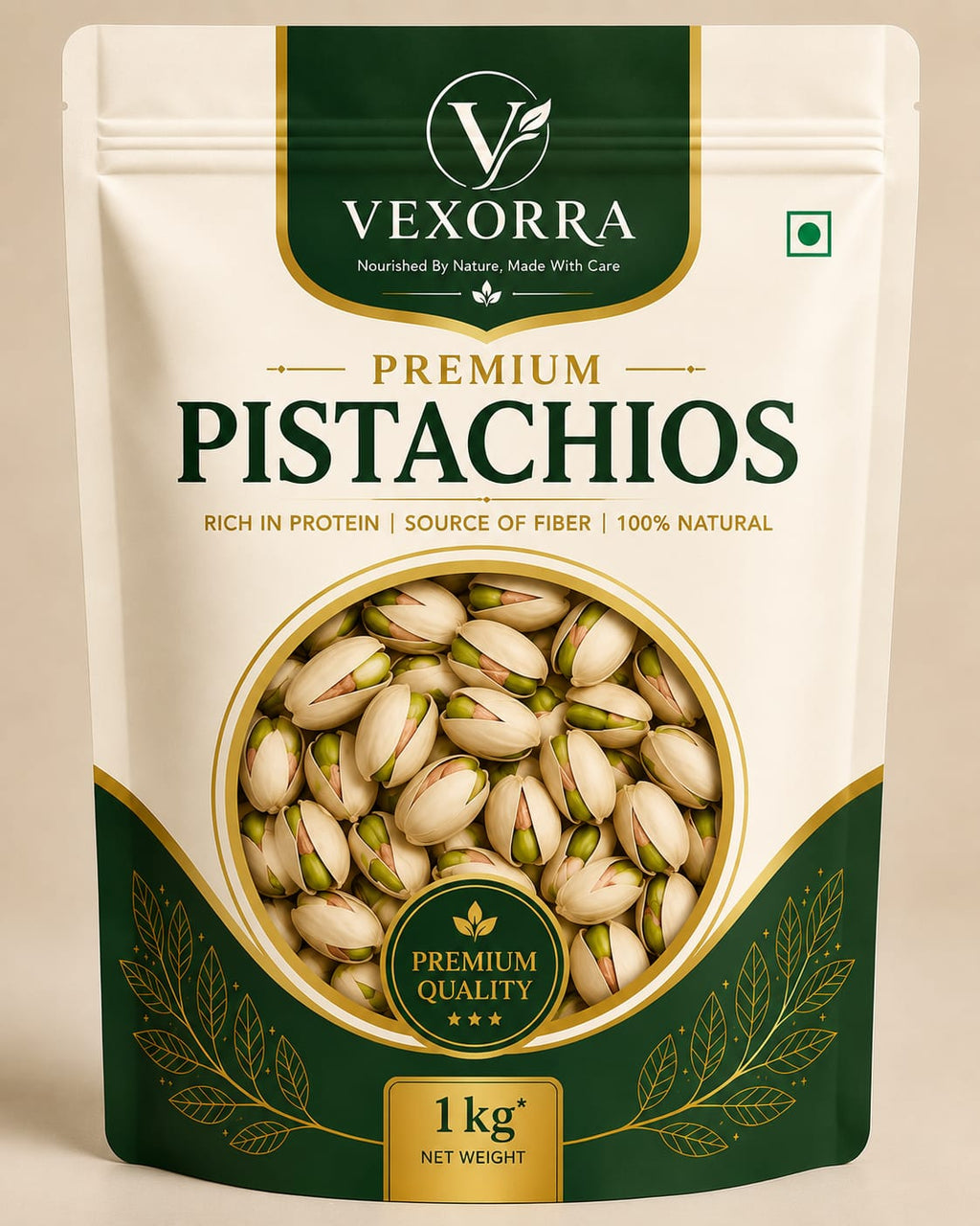 VEXORRA Premium Pistachios 1kg