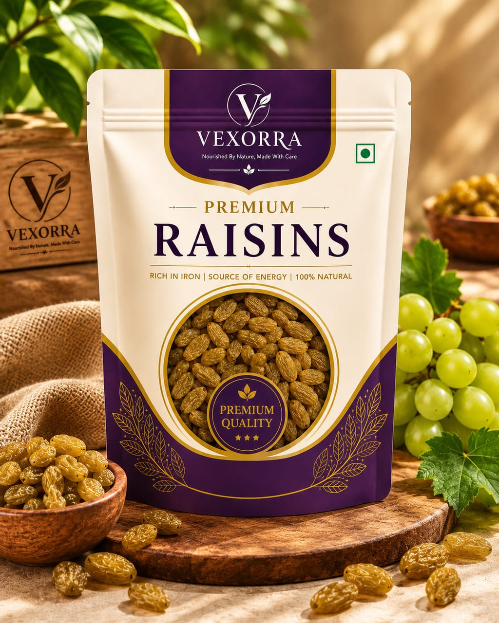 VEXORRA PREMIUM RAISINS 500g