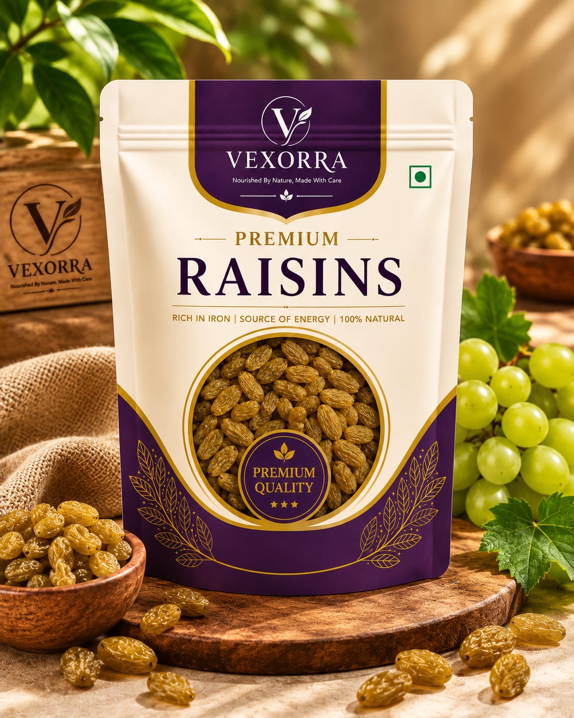 VEXORRA PREMIUM RAISINS 500g