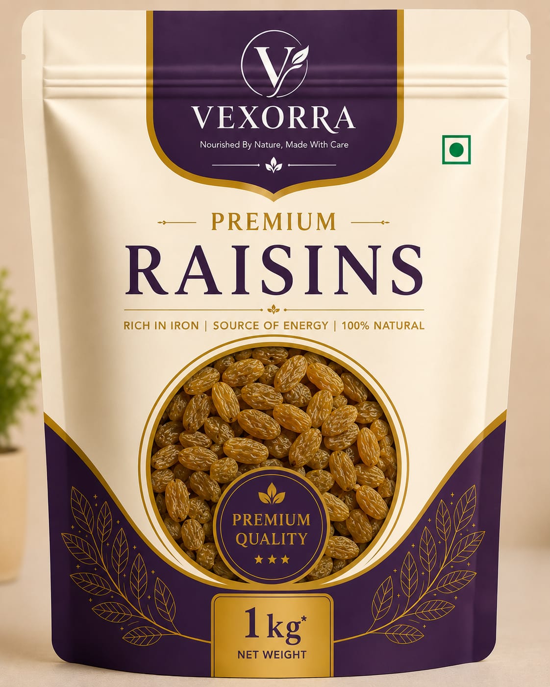 VEXORRA PREMIUM RAISINS 1kg
