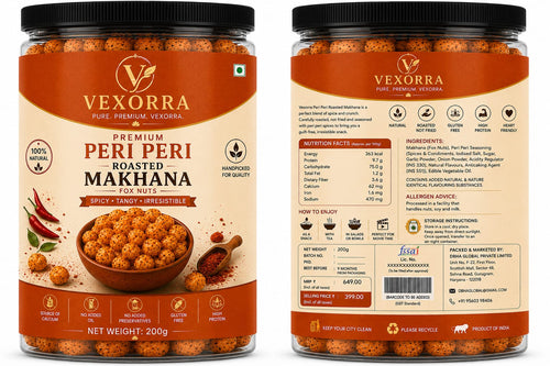 VEXORRA Peri Peri Roasted Makhana